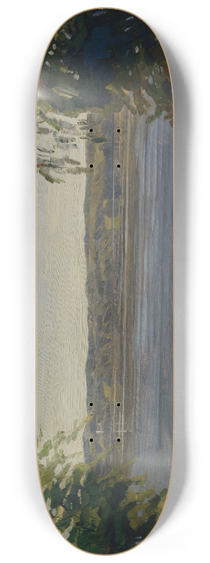 Wilhelm Trbner - Starnberger See 8.25 inch art skate deck