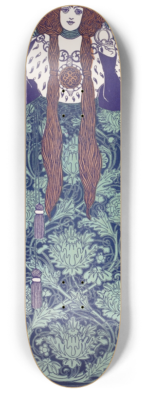 Will Bradley - Bradley his book. 8.25 inch art skate deck