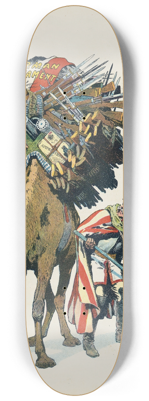 Will Crawford - There is always a last straw 8.25 inch art skate deck