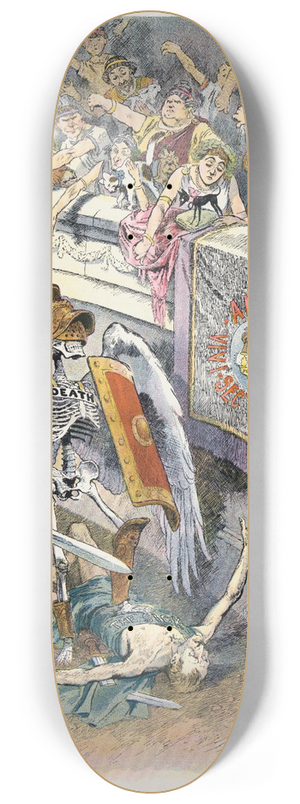 Will Crawford - Thumbs down! 8.25 inch art skate deck