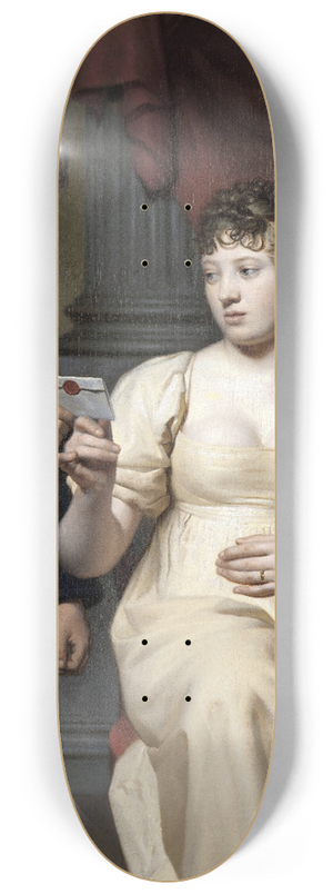 Willem Bartel van der Kooi - The Love Letter 8.25 inch art skate deck