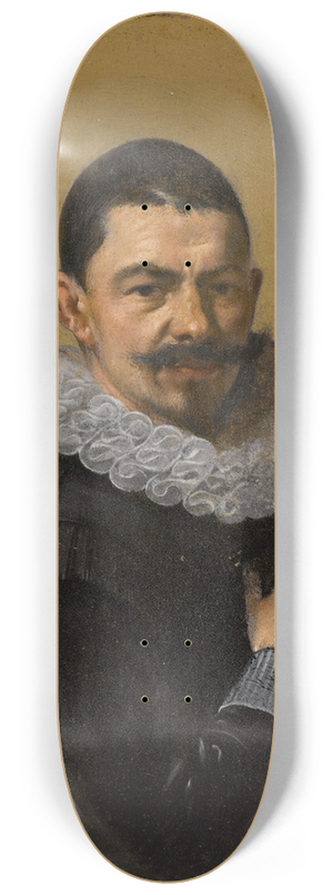 Willem Cornelisz Duyster - Portrait of a Man 8.25 inch art skate deck