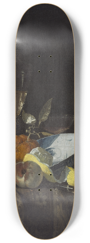 Willem Kalf - Still Life 8.25 inch art skate deck Willem Kalf - Still Life 8.25 inch art skate deck