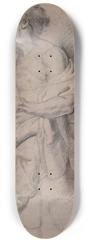 Willem Panneels - Elijah and the Angel 8.25 inch art skate deck