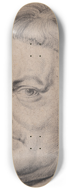 Willem Panneels - Hoved af en munk, kvartprofil tv 8.25 inch art skate deck