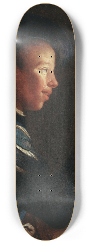 Willem van der Vliet - Young Man with a Glass Goblet 8.25 inch art skate deck