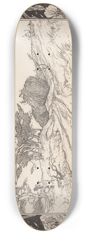 Willem Wenckebach - Duinlandschap met helmgras 8.25 inch art skate deck Willem Wenckebach - Duinlandschap met helmgras 8.25 inch art skate deck