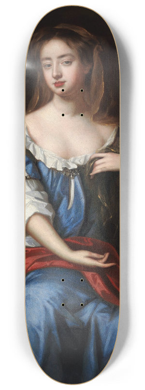 Willem Wissing - Portrait of a Woman 8.25 inch art skate deck Willem Wissing - Portrait of a Woman 8.25 inch art skate deck