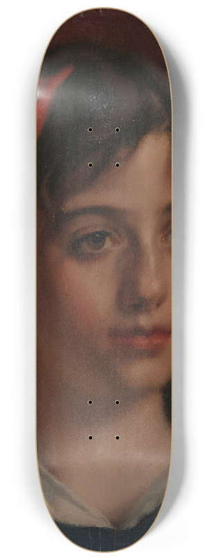 Willem Witsen - Portret van een meisje 8.25 inch art skate deck