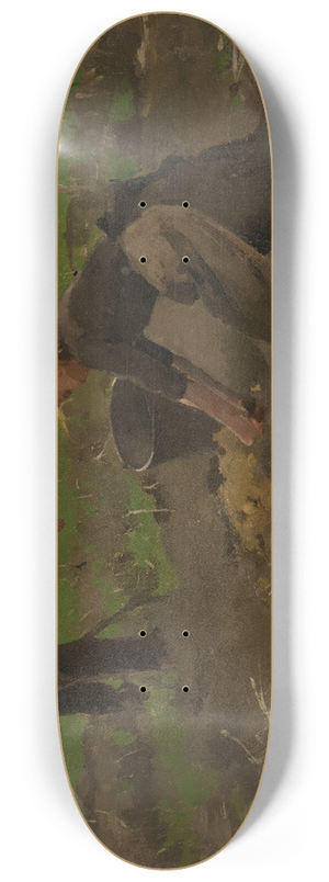 Willem Witsen - Potato Diggers 8.25 inch art skate deck