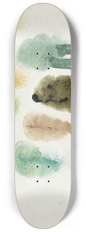 Willem Witsen - Studieblad met kleurproeven 8.25 inch art skate deck