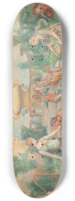 Will Hicock Low - The Garden of Diana 8.25 inch art skate deck