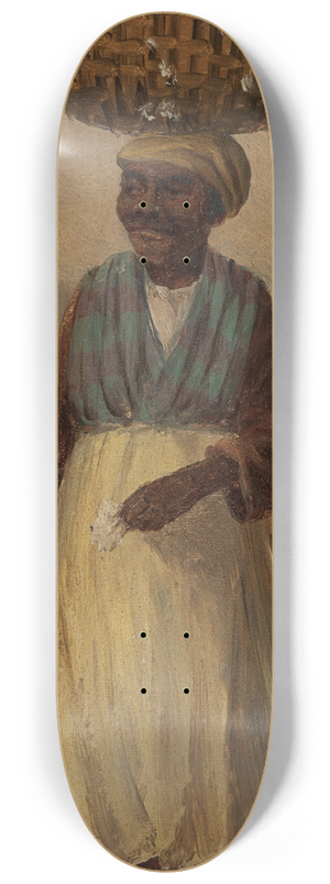 William Aiken Walker - Cotton Picker 8.25 inch art skate deck