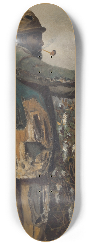 William Aiken Walker - Cotton Picker Man 8.25 inch art skate deck