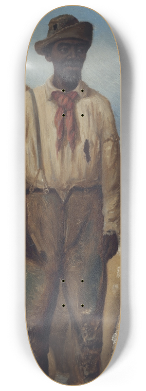 William Aiken Walker - Figure (Cotton Handler) 8.25 inch art skate deck