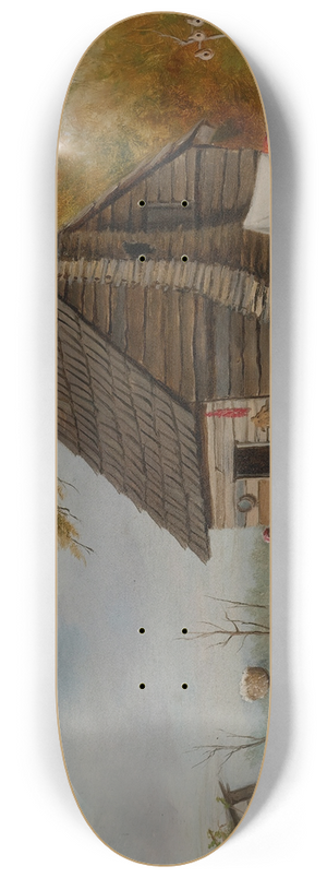 William Aiken Walker - Outside The Cabin 8.25 inch art skate deck