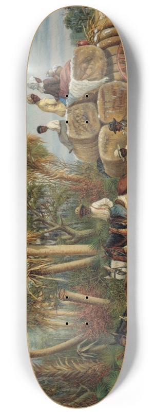 William Aiken Walker - The Cotton Wagon 8.25 inch art skate deck