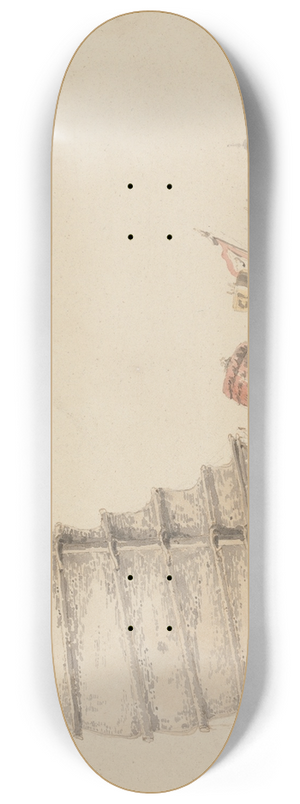 William Alexander - A Junk 8.25 inch art skate deck