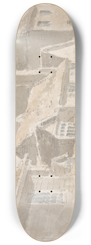 William Alexander - Street in Maidstone 8.25 inch art skate deck