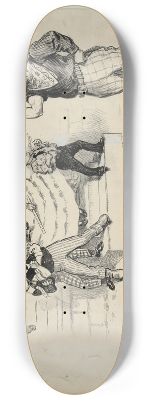 William Allen Rogers - Challenge 8.25 inch art skate deck