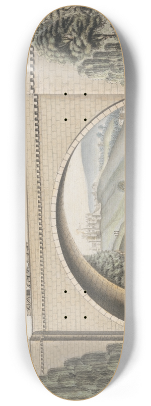 William Beilby - Brick Bridge 8.25 inch art skate deck