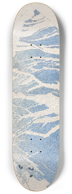 Augusto Giacometti - Mountains 8.25 inch art skate deck