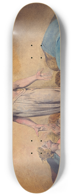 William Blake - Christ Appearing to His Disciples After the Resurrection 8.25 inch art skate deck William Blake - Christ Appearing to His Disciples After the Resurrection 8.25 inch art skate deck