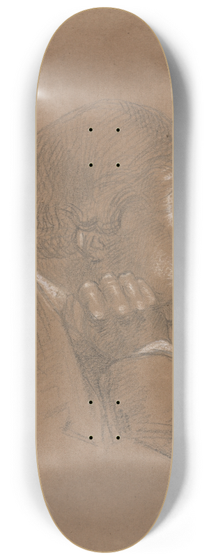 William Blake Richmond - Portrait of a Gentleman 8.25 inch art skate deck William Blake Richmond - Portrait of a Gentleman 8.25 inch art skate deck