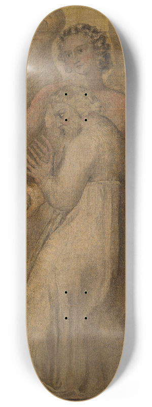 William Blake - St. Matthew 8.25 inch art skate deck