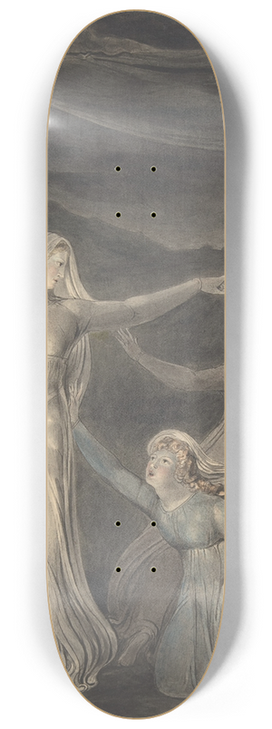 William Blake - The Parable of the Wise and Foolish Virgins 8.25 inch art skate deck