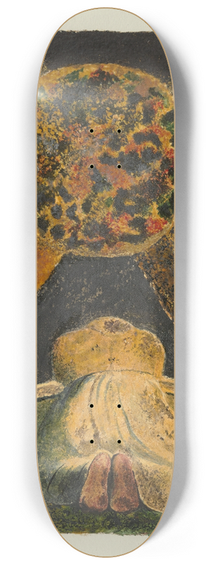 William Blake - The song of Los. Lambeth Pl.1 8.25 inch art skate deck