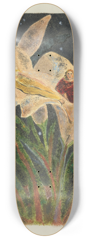 William Blake - The song of Los. Lambeth Pl.5 8.25 inch art skate deck
