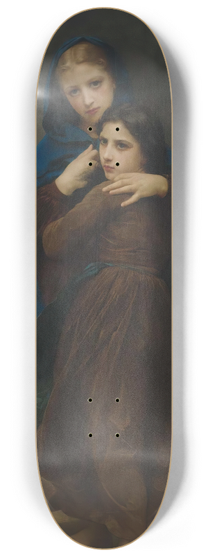 William Bouguereau - Lorage 8.25 inch art skate deck