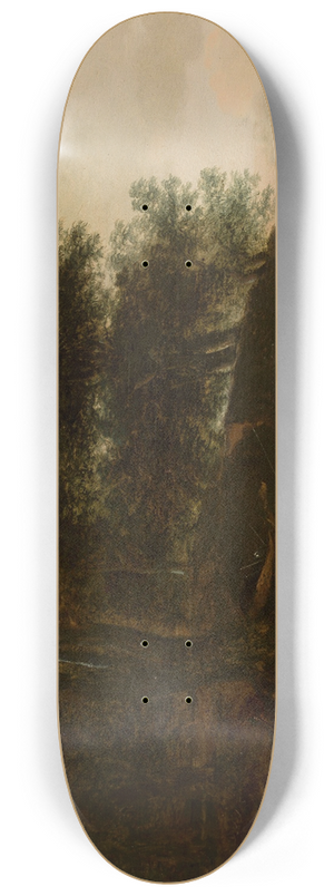 August Querfurt - Assault on travellers 8.25 inch art skate deck