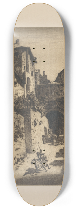 William Brassey Hole - Vendetta di Sienna 8.25 inch art skate deck