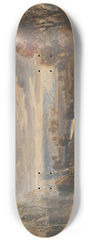 William Callow - Landscape with Sheep 8.25 inch art skate deck