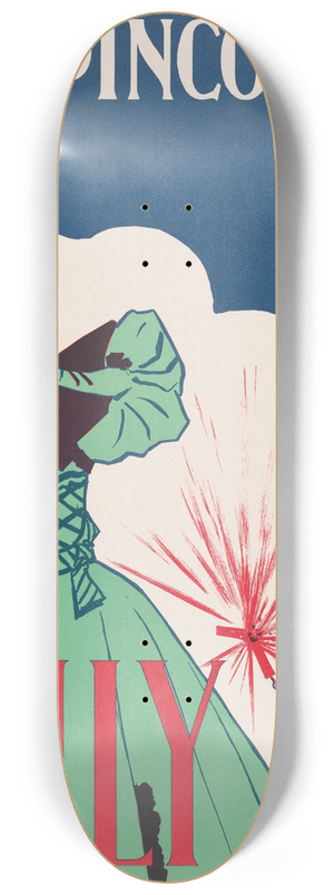 William Carqueville - Lippincotts July 8.25 inch art skate deck
