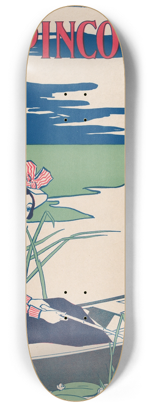 William Carqueville - Lippincotts June 8.25 inch art skate deck