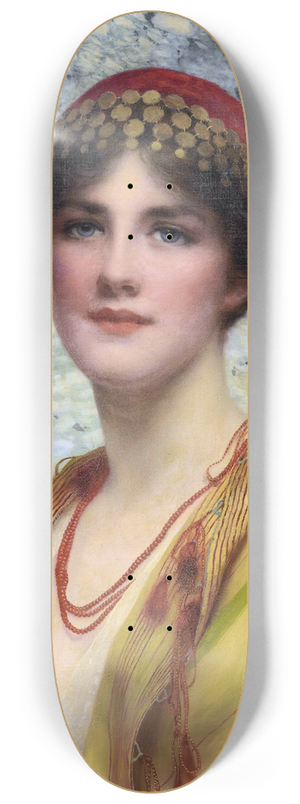 William Clarke Wontner - Leonora 8.25 inch art skate deck William Clarke Wontner - Leonora 8.25 inch art skate deck