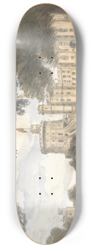 William Crotch - Windsor Castle View 8.25 inch art skate deck