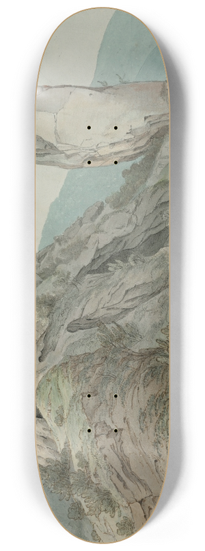 William Day - Ilam Rock, Dovedale 8.25 inch art skate deck