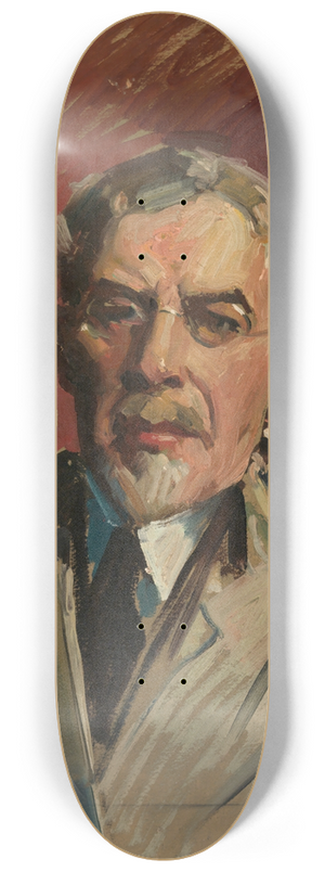 William de Leftwich Dodge - Self-Portrait 8.25 inch art skate deck