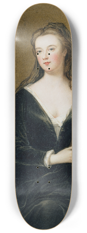 William Derby - Sarah, Duchess of Marlborough (after Maria Verelst) 8.25 inch art skate deck