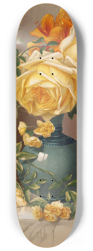 William Duffield - Marchal Niel Roses 8.25 inch art skate deck