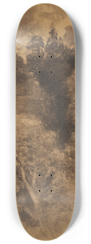 August Schaeffer von Wienwald - Baumstudie 8.25 inch art skate deck