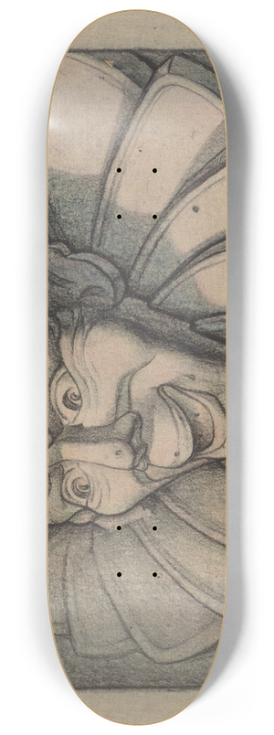 William Fergusson - Wood Carving  Hexafoos 8.25 inch art skate deck