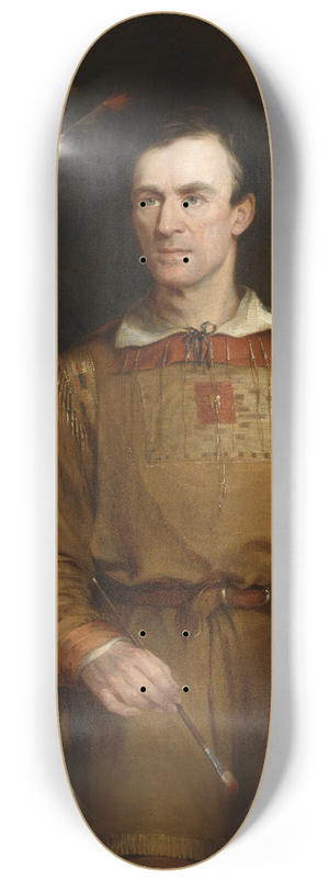 William Fisk - George Catlin 8.25 inch art skate deck William Fisk - George Catlin 8.25 inch art skate deck