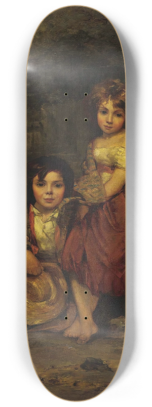 William Frederick Witherington - The Young Picnickers 8.25 inch art skate deck William Frederick Witherington - The Young Picnickers 8.25 inch art skate deck