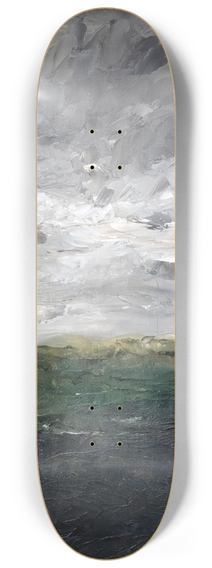 August Strindberg - Landscape Study The Heath 8.25 inch art skate deck