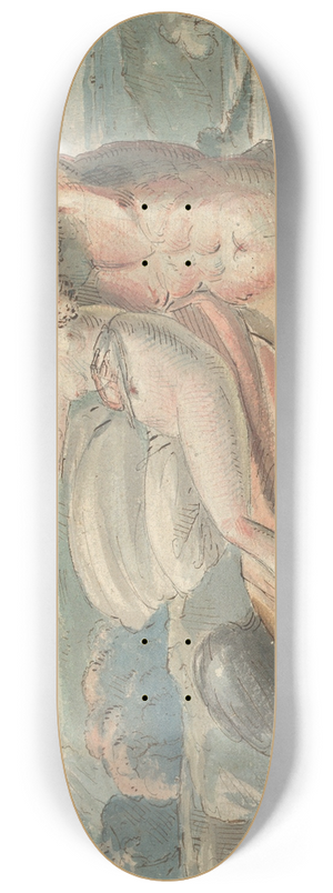 William Hamilton - The Abduction of Deianira 8.25 inch art skate deck